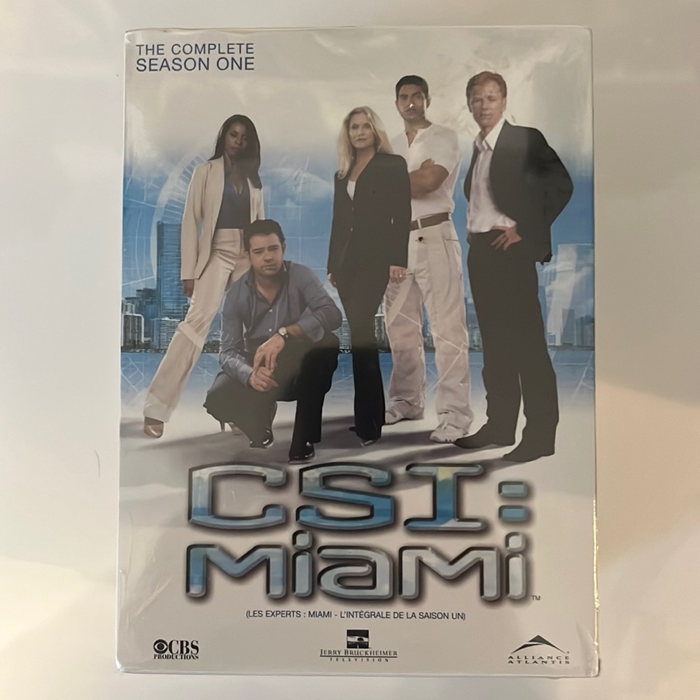 CSI : Miami Seasons 1,2,3 complete dvd set NEW
